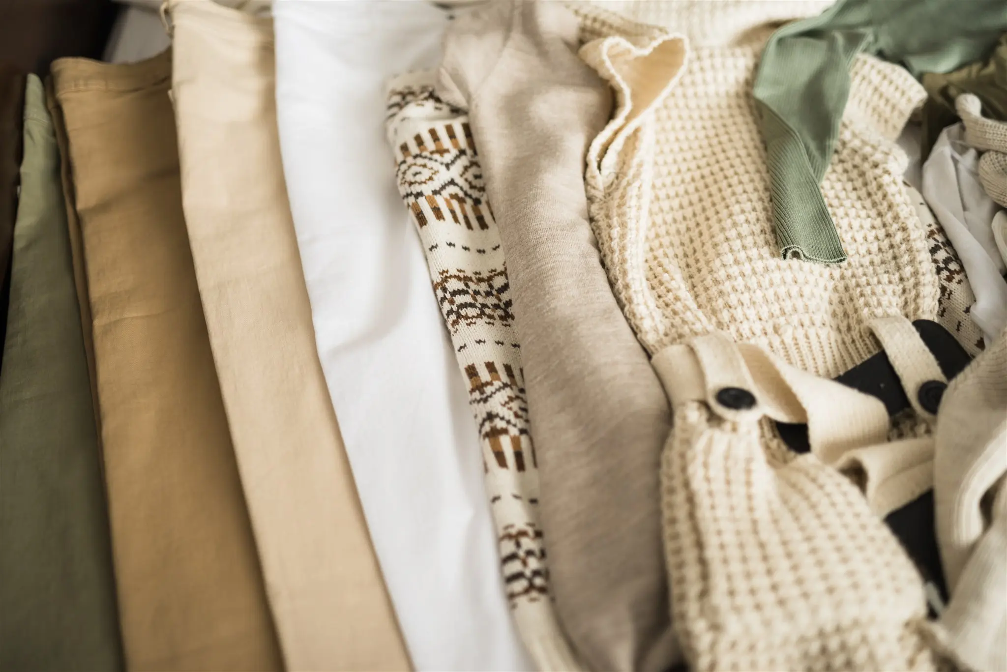 Clothing sorting and decluttering by category — KonMari method Zagreb