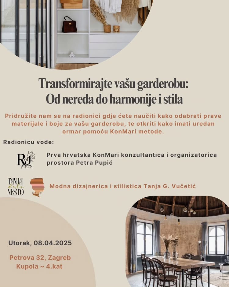 Radionica o odjeći i slaganju robe na konmari način